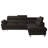 Alfreddie Leather Corner Sofa with Sleeping Function and Storage-649520981-649520976