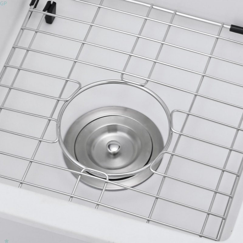 Quartz 18" L X 16" W Undermount Bar Sink With Grid And Strainer