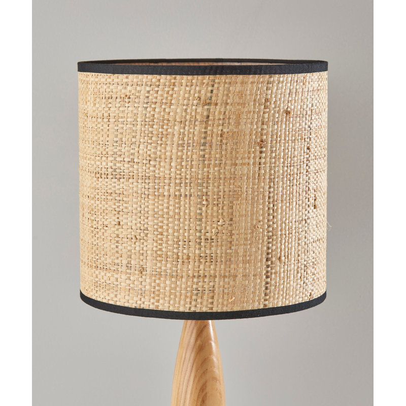 Lampe de table en bois massif Arceneaux