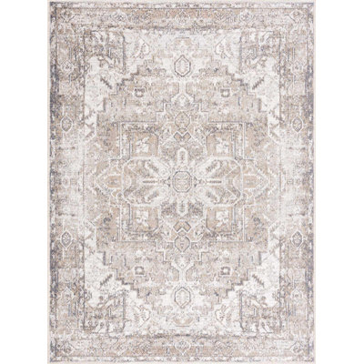 Tapis oriental lavable à la machine Herae