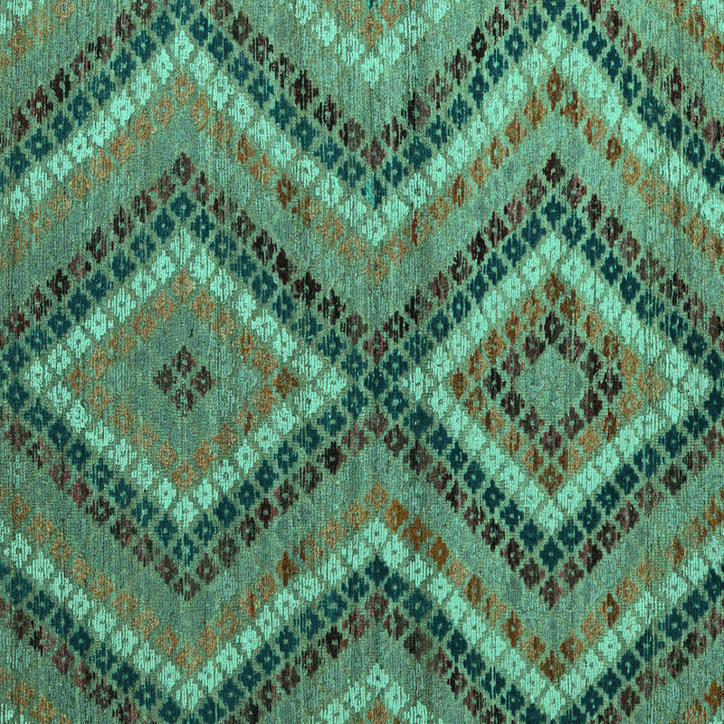 Immanuels Washable Southwestern Indoor Rug, Square 7'