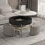 Ensemble de tables basses rondes à plateau relevable-560600199