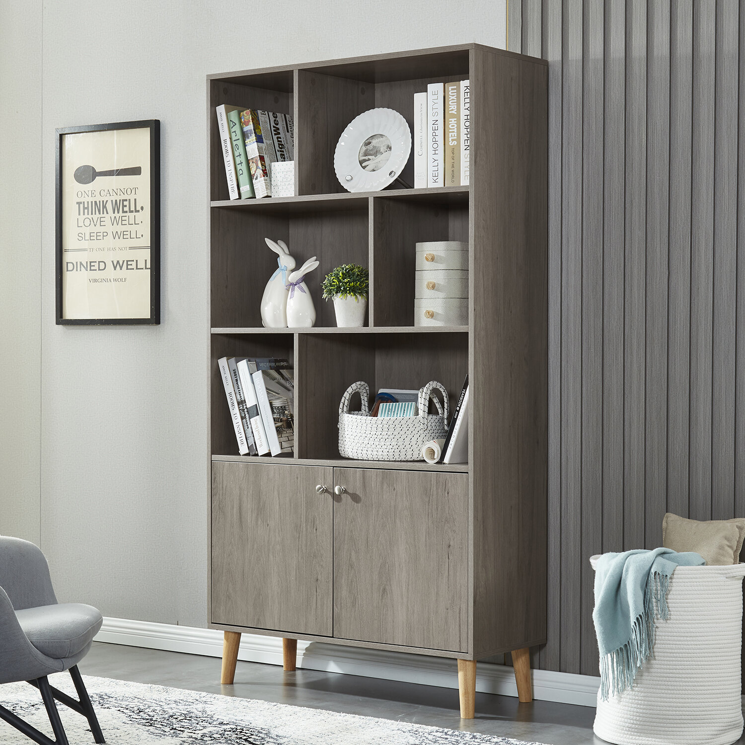 The Big One® 2-Drawer Storage Bookcase