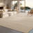 Bedsure 9'X 12' Plush Imitation Faux Wool Area Rug – Premium Soft Natural Ivory Carpet, Pet Friendly Machine Washable, All-Season Cozy Comfort For Living Room, Bedroom & Home Decor-128902259-128902262