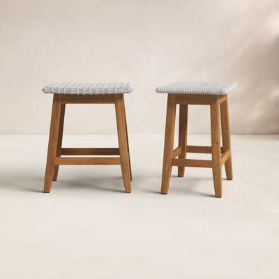 Nicole Patio Bar Stool by Birch Lane