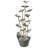 Rain Forest Leaves Cascading Metal Floor Fountain