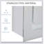 Armoire à pharmacie murale avec miroir, portes doubles et 2 tablettes réglables pour des solutions de rangement modernes