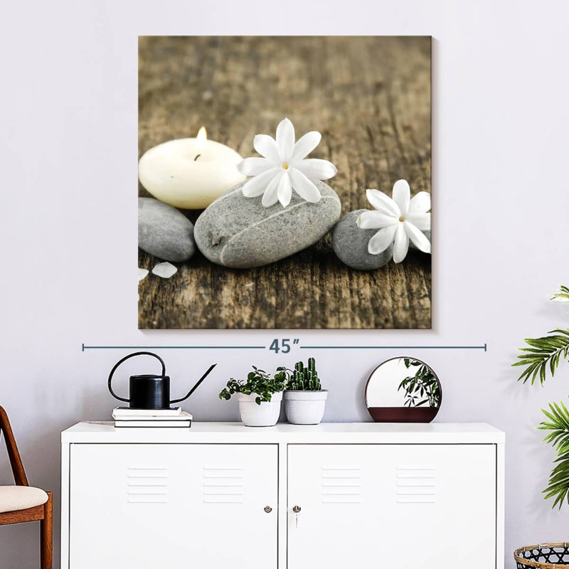 Kerrick Zen Pebbles III, 33" H x 33" W