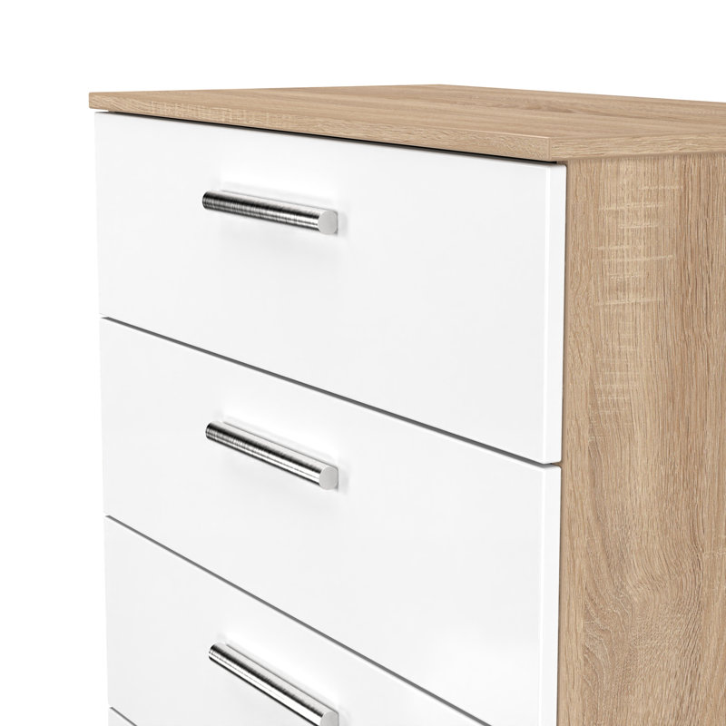 Bhaga 74cm W 5 - Drawer Chest of Drawers