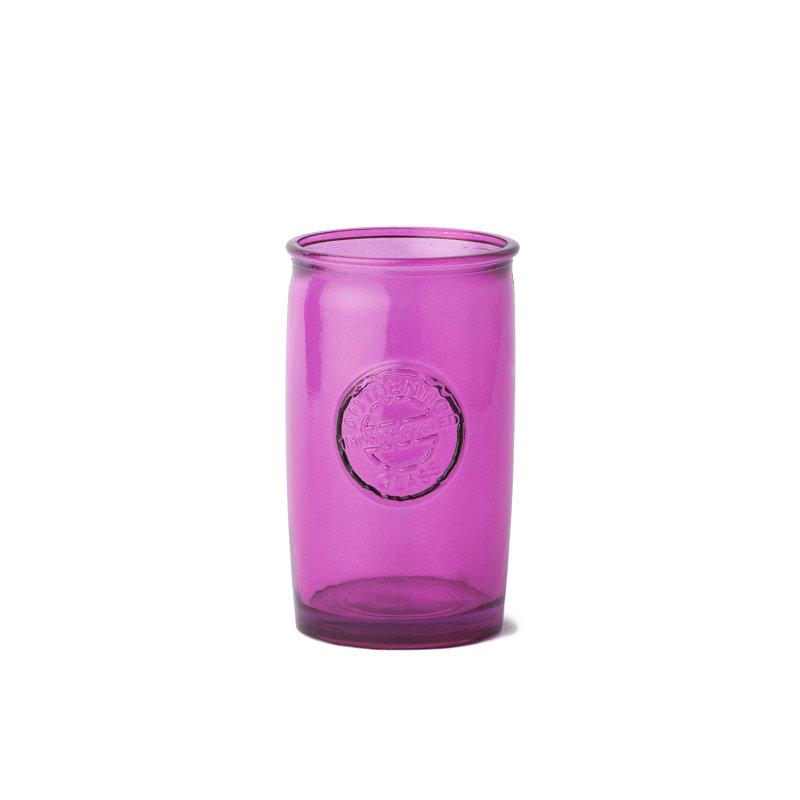 Saon Glass Toothbrush Holder, Pink
