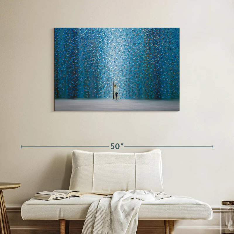 Avery Night Rain, 26" H x 39" W