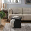 Repose-pieds carré avec rangement 15 po Besma-88777624