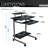 Hurrem Rectangle Computer Desk with Hutch-1740069632