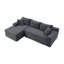 Canapé modulaire en L 106,3 po Compress