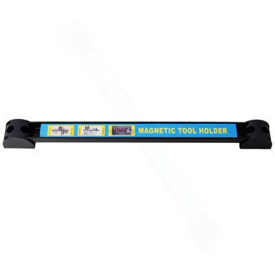 Barre d'outils à aimant robuste 6Pack, 2Pack 12 po, 2Pack 18 po, 2Pack 24 po, porte-outil magnétique, porte-outil magnétique, pour garage d'atelier, vis de fixation incluses