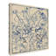 Indigo Floral S croquis II par Megan Meagher - reproduction d'art sur toile-2000724620