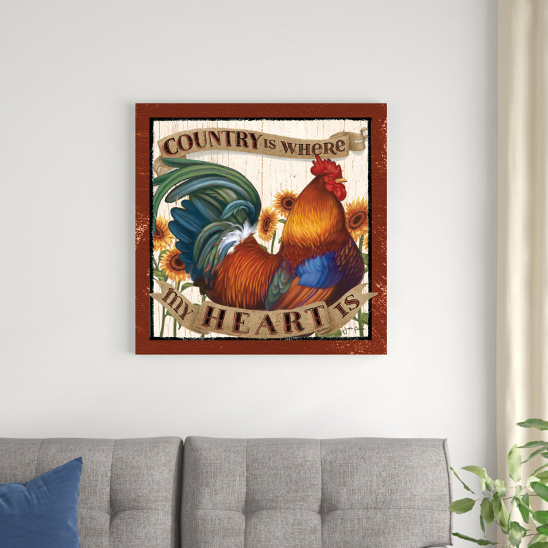 Country Country I, H 30 po x l 30 po