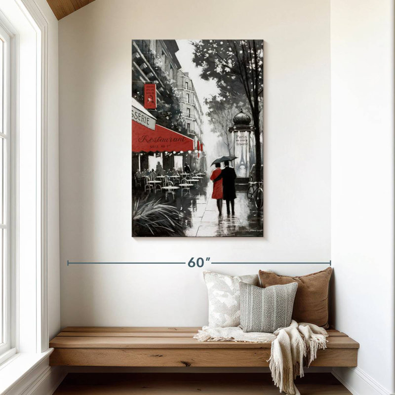Sireci Rainy Paris II, 45" H x 30" W
