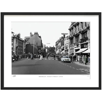 Bromley, High Street C1955 by Francis Frith - Single Picture Frame Print