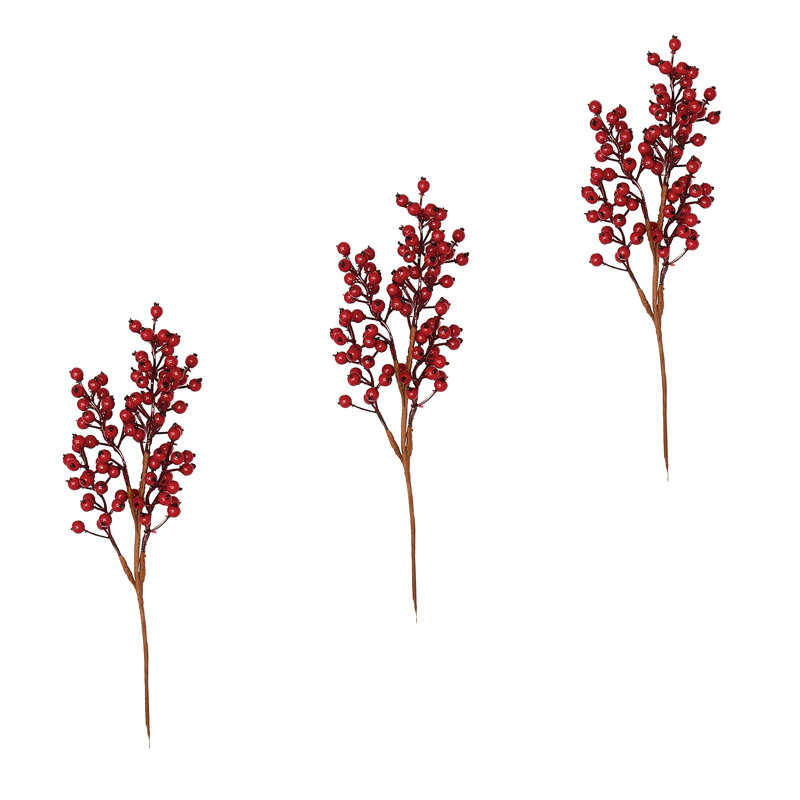 Vaporisateur de baies artificielles 11 po, rouge