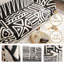 Housse pour canapé à coussins lavables Boho