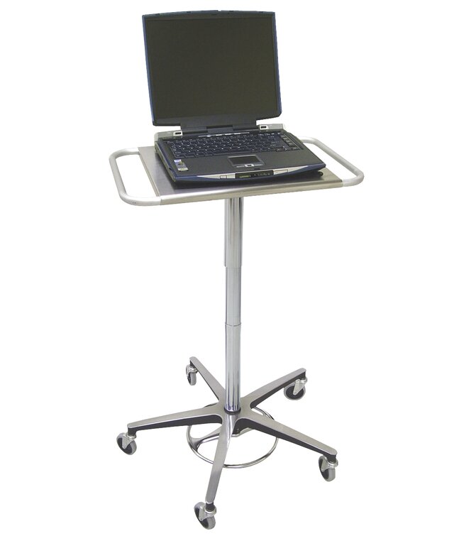 44'' H x 21.5'' W Laptop/Computer Cart Or Stand with Wheels