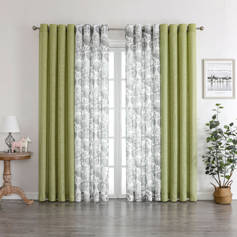 Sheer Curtain, Sage