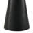 Contemporary 48" Pedastal Dining Table, Ebony