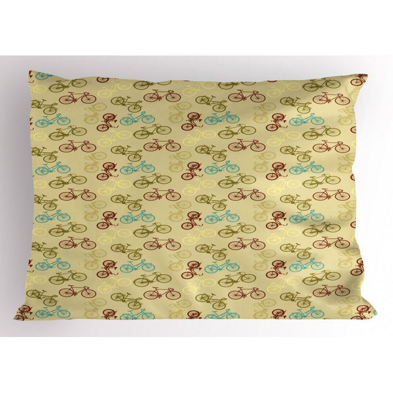 Retro Polyester Sham Set, Twin