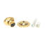 Polished Bronze Oval Cabinet Knob 40Mm-87096645