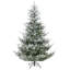 9' H Lighted Artificial Christmas Tree