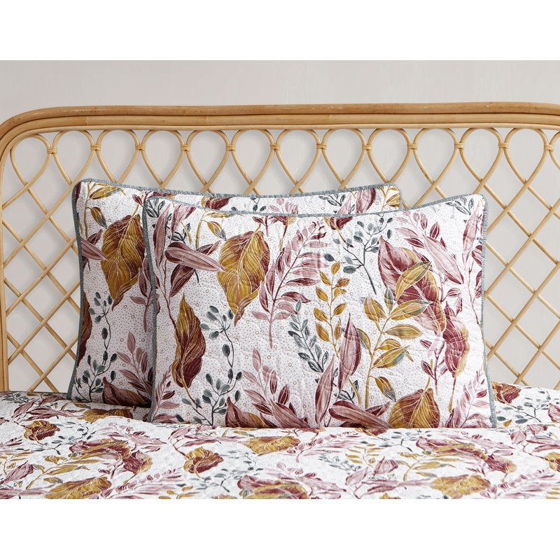 Polyester Percale Quilt, King Quilt + 2 Shams