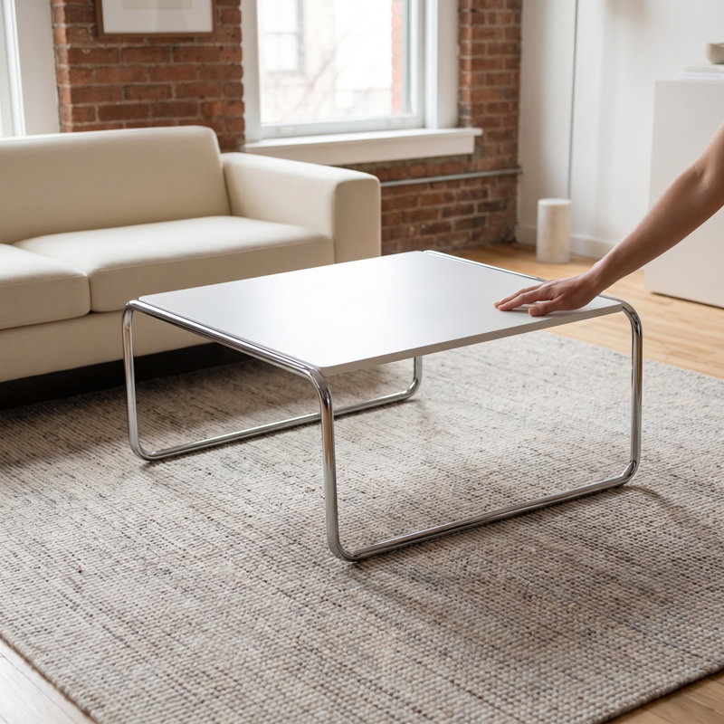Table basse combinée, 17.52" H x 21.06" L x 19.09" W