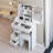 Compact Vanity Table Set Mdf Chic Design Small Spaces