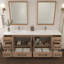 Meuble-lavabo double 83,5 "avec dessus Victoria-98195040