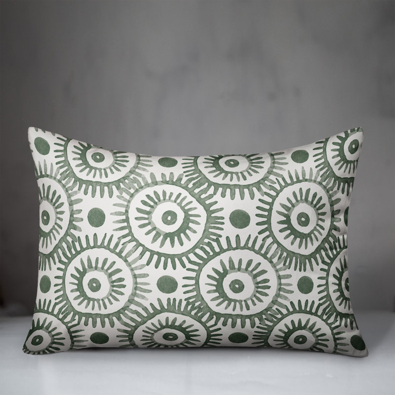 Outdoor Throw Pillow, Green