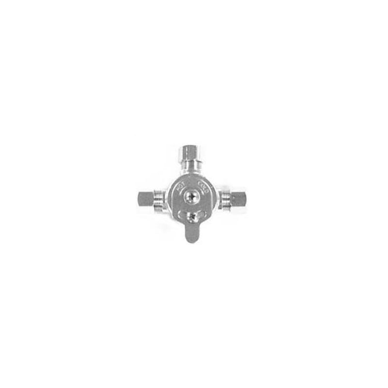 Mechanical Mixing Valve in Chrome Plate Finish