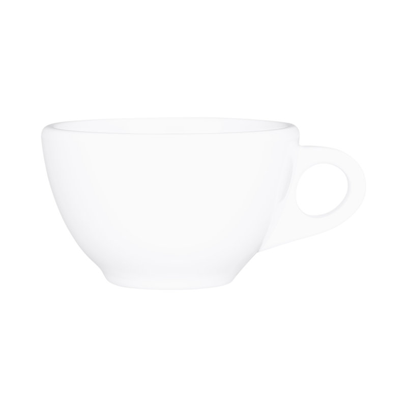 Grande tasse à café merced/rio/urban naturel en mélamine, Blanc