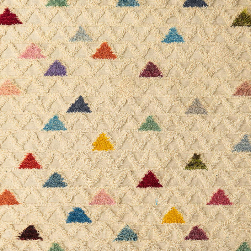 Alviva Abstract Indoor Rug, Square 5'