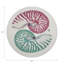 Nautilus Turq Pebble 16" Vinyl Placemat-50817806