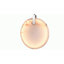 Luminaire suspendu 1 lumière DEL en acier inoxydable doré avec albâtre espagnol rond-1775871077-1775871078