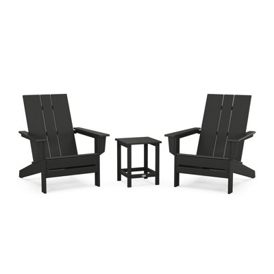 POLYWOOD x AllModern Adirondack Chairs with Table