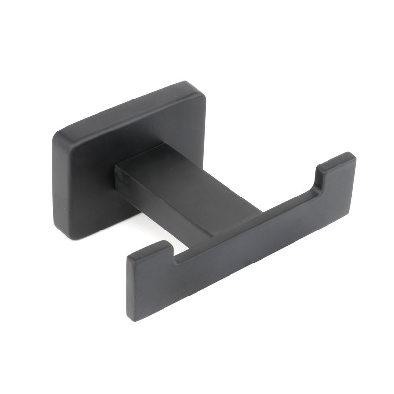 Chicago Black Metal 5-Piece Bathroom Hardware Set