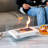 Metal Bio-Ethanol Outdoor Tabletop Fireplace with Flame Guard-102834745