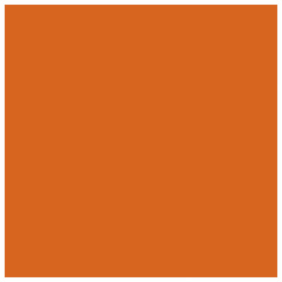 Solid Orange Background Canvas Gallery Wrap in Many Sizes