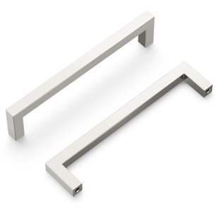Hickory Hardware 10 Pack Square Cabinet Pulls Low Profile Pulls