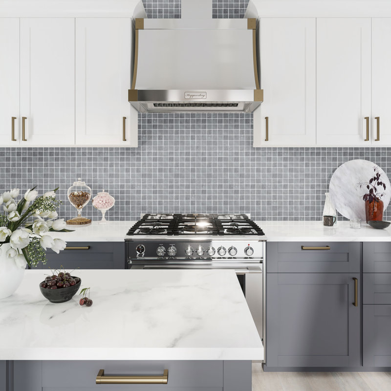 Splendor 11.81'' W x 11.81'' L Porcelain Tile Mosaic Sheet