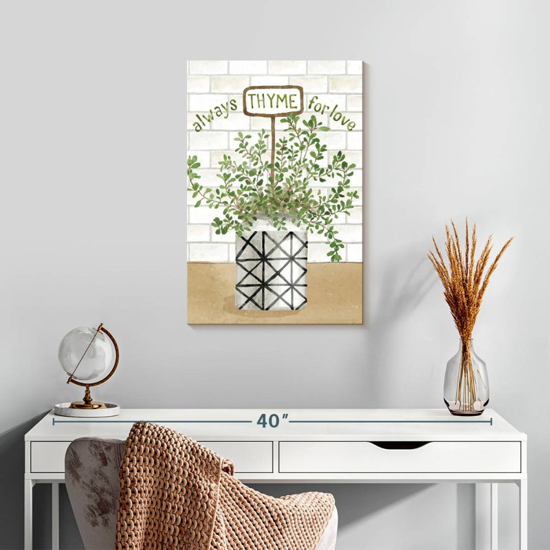 Harnek Herb Garden I, H 24 po x l 16 po