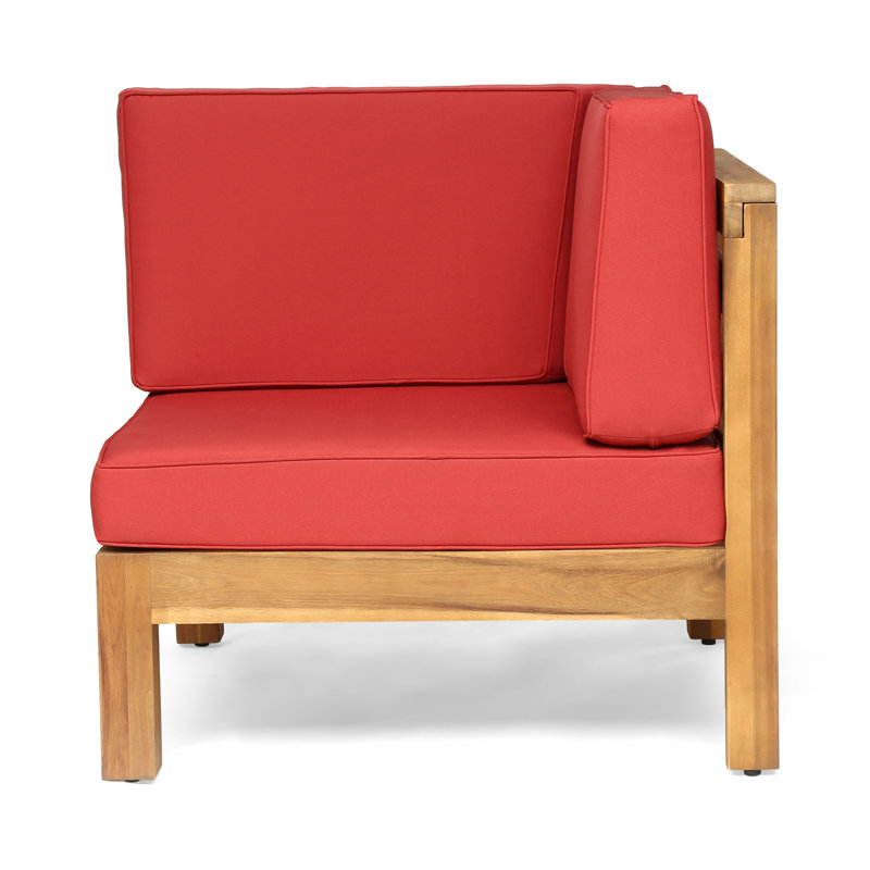Causeuse en X, Rouge, Rouge