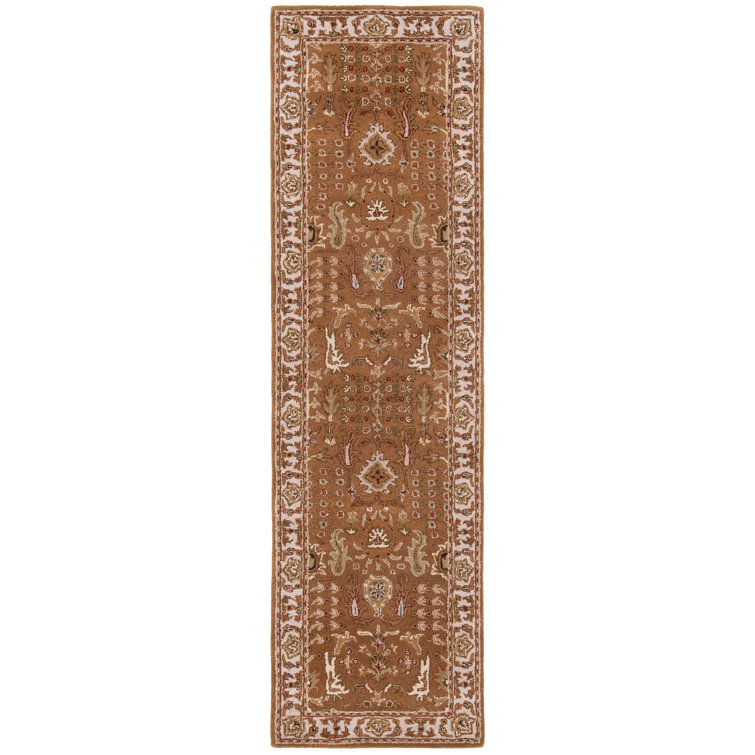 Chattooga Oriental Hand-Tufted Wool Gold Area Rug